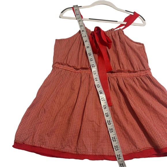 American Eagle Junior’s ribbon strap top size 2 - Picture 8 of 9